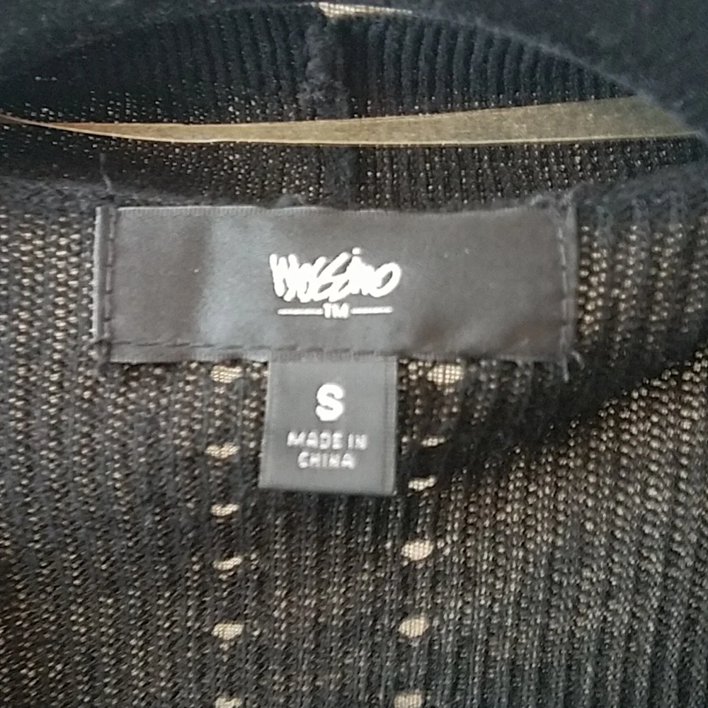 Women's black cardigan by Massimo size small - Picture 3 of 4